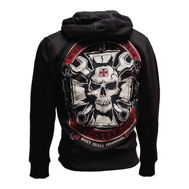 WCC Mechanic zip hoodie black