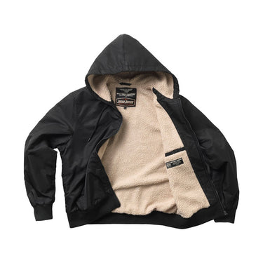 WCC BFU Sherpa Nylon jacket black