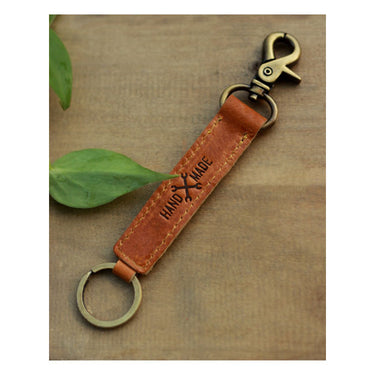 Trip Machine Classic Keyring - Vintage Tan - MOTOCCINO