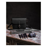 Trip Machine Classic Saddlebag - Black - MOTOCCINO