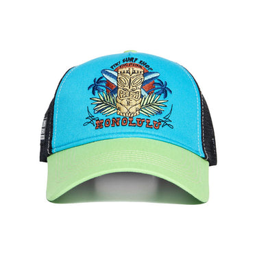 King Kerosin Honolulu cap green/turquoise