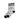 American Socks Mid high Broken Chain socks