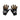 Lucky 13 Shocker gloves black/yellow