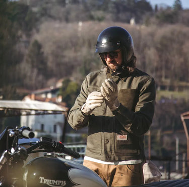 Age of Glory Craftsman Jacket - Olive Green - MOTOCCINO