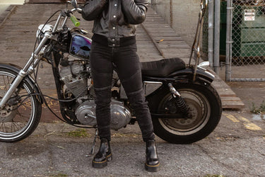 ATWYLD Voyager moto jeans black - MOTOCCINO