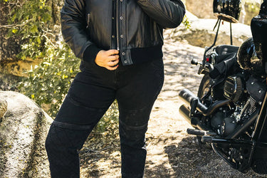 ATWYLD Voyager moto jeans black - MOTOCCINO