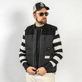 Age of Glory Cabin Vest - Black - MOTOCCINO