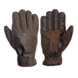 Age of Glory Carpenter Leather Winter Gloves - Brown - MOTOCCINO