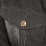 Age of Glory Mission Waxed Jacket - Black - MOTOCCINO