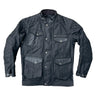 Age of Glory Mission Waxed Jacket - Black - MOTOCCINO