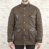 Age of Glory Mission Waxed Jacket - Brown - MOTOCCINO