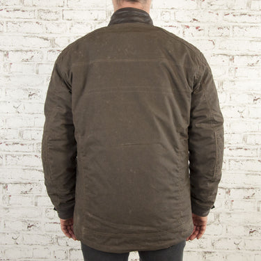 Age of Glory Mission Waxed Jacket - Brown - MOTOCCINO
