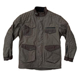Age of Glory Mission Waxed Jacket - Brown - MOTOCCINO