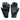 Age Of Glory Shifter Leather/Denim Gloves - Black - Motoccino