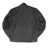 Age of Glory Worker Waxed Jacket - Black - MOTOCCINO
