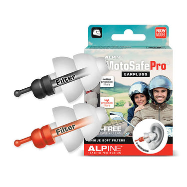 Alpine MotoSafe Pro Earplug Set - MOTOCCINO