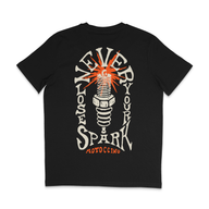 Motoccino Never Lose Your Spark T-shirt - Black