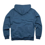 Bike Shed Overhead Hoodie - Petrol Blue - MOTOCCINO