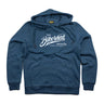 Bike Shed Overhead Hoodie - Petrol Blue - MOTOCCINO