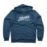 Bike Shed Overhead Hoodie - Petrol Blue - MOTOCCINO