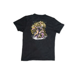 Bike Shed Speed Demon Washed T-shirt - Black - MOTOCCINO