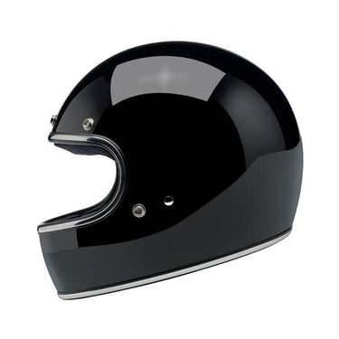 Biltwell Gringo 06 Helmet - Gloss Black - MOTOCCINO