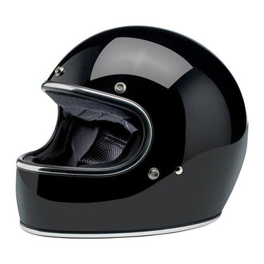 Biltwell Gringo 06 Helmet - Gloss Black - MOTOCCINO