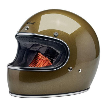 Biltwell Gringo 06 Helmet - Metallic Gold - MOTOCCINO