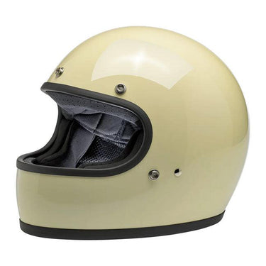 Biltwell Gringo 06 Helmet - Vintage White - MOTOCCINO