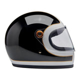Biltwell Gringo S 06 Helmet - Gloss White / Black Tracker - MOTOCCINO
