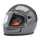 Biltwell Gringo SV 06 Helmet - Gloss Storm Grey - MOTOCCINO