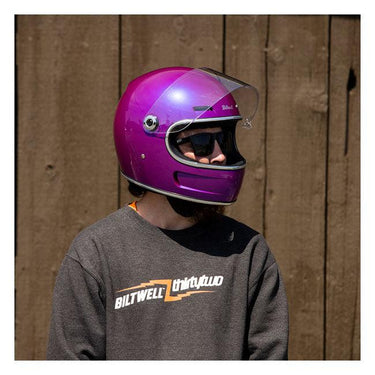 Biltwell Gringo SV 06 Helmet - Metallic Grape - MOTOCCINO