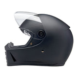 Biltwell Lane Splitter 06 helmet - flat black - MOTOCCINO