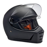 Biltwell Lane Splitter 06 helmet - flat black - MOTOCCINO