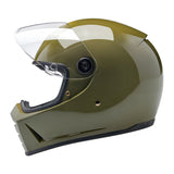 Biltwell Lane Splitter 06 helmet - olive green - MOTOCCINO