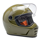 Biltwell Lane Splitter 06 helmet - olive green - MOTOCCINO