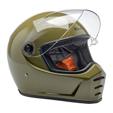 Biltwell Lane Splitter 06 helmet - olive green - MOTOCCINO