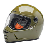 Biltwell Lane Splitter 06 helmet - olive green - MOTOCCINO