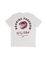 Butchers & Barons - Roaring Freedom T-Shirt - Off-White - MOTOCCINO