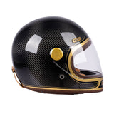 By City Roadster III Carbon Helmet - Black/Gold - MOTOCCINO