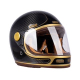 By City Roadster III Carbon Helmet - Black/Gold - MOTOCCINO