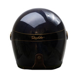 By City Roadster III Carbon Helmet - Dark Blue/Gold - MOTOCCINO