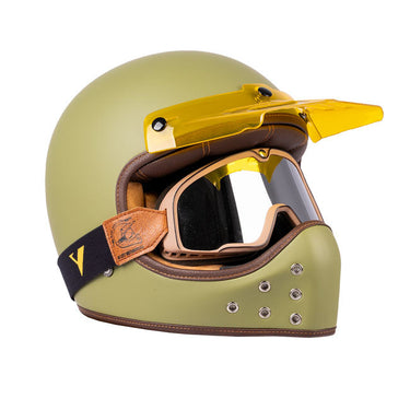 By City The Rock Helmet - Green - MOTOCCINO