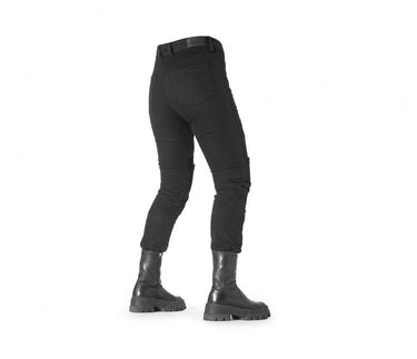 Fuel WOMAN SERGEANT PANTS BLACK - MOTOCCINO