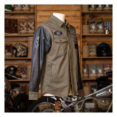 Holy Freedom Lieutenant Bi-Color Jacket - MOTOCCINO