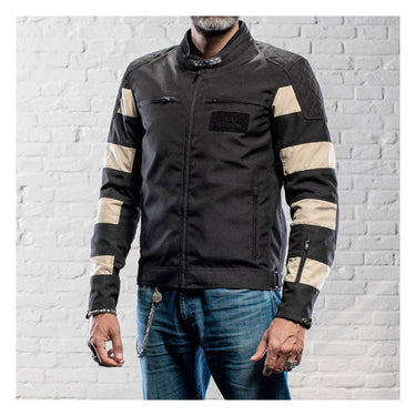 Holy Freedom Prison Jacket - Black/Off White - MOTOCCINO