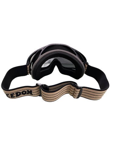 Holy Freedom Snowheels Fume Goggles - MOTOCCINO