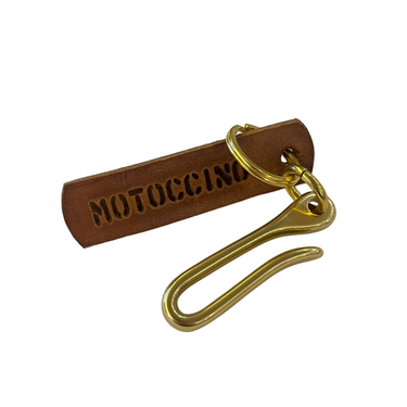 Motoccino Belt Hook Keychain