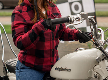 John Doe Motoshirt XTM Women - Red - MOTOCCINO