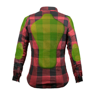 John Doe Motoshirt XTM Women - Red - MOTOCCINO